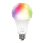 Deltaco Smart Home E27, RGB, WiFi LED-lamppu - Himmennettävä