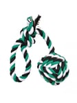 Trixie Playing Rope with Woven-in Ball ø 5.5/30 cm assorted colours
