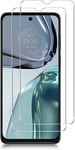 (2 Pack) Tempered Glass Screen Protector For Motorola Moto G62 5G 