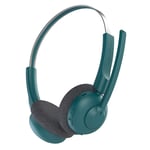 JLab Audio Go Work Pop On-Ear Headset, 40mm Dynamic, Neodymium Magnet, 0-0kHz, 3