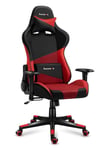 Gaming Chair - HUZARO - Force 6.2 Red Tyg - Ergonomisk - Nackstöd Svankkudde - Justerbar - Vridbar