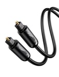UGREEN Toslink optisk ljudkabel, 3m - Svart