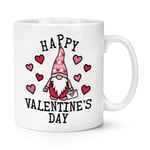 Happy Valentine's Day Gonk Gnome 10oz Mug Cup Love Girlfriend Boyfriend Wife