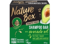 Nature Box Solid schampo för hår med avokadoolja NATURE BOX Avocado Oil 85 g