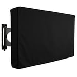 Beauneo 22-24 Inch Outdoor TV Cover with Bottom Cover Weatherproof Dust-Proof Protect LCD LED Plasma Television TV Cover