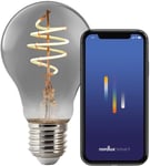 Bluetooth Smart LED E27 Normal Rök 1800K 100lm 4,7W