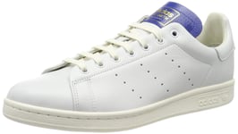 adidas Men's Stan Smith Bt Gymnastics Shoes, White (FTWR White/FTWR White/Collegiate Royal FTWR White/FTWR White/Collegiate Royal), 9.5 UK