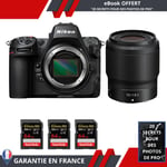 Nikon Z8 + Z 50mm f/1.8 S + 3 SanDisk 64GB Extreme PRO UHS-II SDXC 300 MB/s + Ebook XproStart 20 Secrets Pour Des Photos de Pros