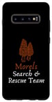 Coque pour Galaxy S10+ Nouveauté Morilles Search and Rescue Team Champignons