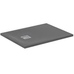 Ideal Standard T5604FS Ultra Flat S+ Bac de Douche, Gris Ciment