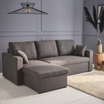 3-seater Reversible Corner Sofa Bed With Storage