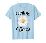 Womens Daisy Tee Cute Daisy Graphic Fresh As A Daisy T-Shirt