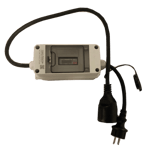 Strømmåler Digital Kabel Schuko-kontakt I Begge Ender