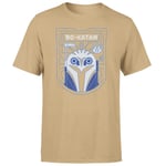 Star Wars The Mandalorian Bo-Katan Badge Men's T-Shirt - Tan - XL