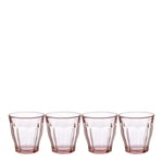 Duralex - Picardie vattenglas 25 cl 4-pack rosa