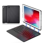 Strnry Ipad Keyboard Case for 9.7 Inch New 2018 Ipad 6 ((6Th Gen)/2017 Ipad 5 (5Th Gen) Folio Case with Detachable Bluetooth Keyboard - Ultra Slim Ipad Cover