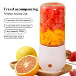 500ML Electric Fruit Juicer Smoothie Blender Machine -White O1Q85468