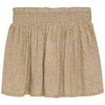 Creamie Blommig Kjol Olivgrön | Grön | 80 cm
