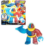 Heroes of Goo Jit Zu Deep Goo Sea Tyro Double Goo Pack. Stretchy, Squishy 6.5-Inch Tyro Figure With 2 In 1 Goo Power And Claw Pop Attack Weapon.