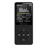 MP3 spelare USB Laddning Inspelning Digital Display Skärm Media Förlustfri Bärbar Ficka Sport Löpning Promenad Musik Spela