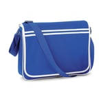 Bag Base Retro Messenger - Classic Red/White / One Size