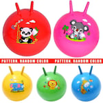 Games with 2 Handles Bouncing Balls Inflatable Toys Hop Ball Kids Space Hopper