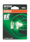Osram Ultra Life - Glödlampa W5W 5W 12 V 2-pack