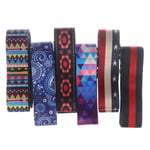 Women Yoga Stretch Strap Printed D-ring Buckle Belt Gym Exercise B