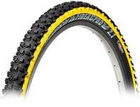 Panaracer Fire XC Pro TLC Folding MTB Tyre : Black/Yellow, 26 x 2.10