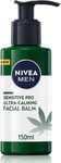 NIVEA MEN Sensitive Pro Ultra Calming Facial Balm (150 ml), Aftershave Balm ...