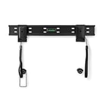 NEDIS Fixed TV Wall Mount | 32-55" | Maximum Screen Weight: 50kg | Minimum Wall Clearance: 14.5mm | Steel | Black