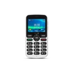Doro 5860 Black / White 2.4 128MB 4G Unlocked & SIM Free Mobile Phone