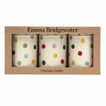 Emma Bridgewater - Polka Dot Set of 3 Caddies - 106 (d) x 150mm