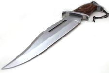 WT - Rambo Style Kniv med Premium Lærslire