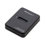 Qoltec - SSD-dockningsstation - M.2 Card (PCIe NVMe & SATA) - USB 3.1 (Gen 2)