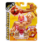 BANDAI CO42793 Heroes de Goo JIT Zu Figurine d'action Découvrez Les Nouveaux Smash Strikers Figurine Blazagon, éponge et étire, Multicolore