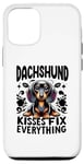 iPhone 15 Dachshund Kisses Fix Everything Wiener Dog Lover Dachshunds Case