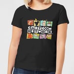 Cartoon Network Logo Characters Women's T-Shirt - Black - M