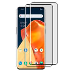 Foluu [2-Pack for OnePlus 9 Pro 5G Screen Protector, Tempered Glass [Full Adhesive][Full Coverage] [Bubble-Free] [Anti Scratch] HD Clear High Responsive for OnePlus 9 Pro 5G 2021 Release
