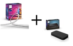 Philips Hue Ambilight-paket för 65" TV (Gradient Lightstrip 65" + Sync Box)