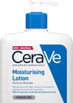 CeraVe Moisturising Lotion, 1 Litre, with Hyaluronic Acid and 3 Essential Ceram