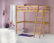 Argos Home Kaycie High Sleeper Single Bed Frame - Pine