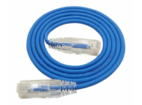 LinkIT U/UTP Slim Cat.6a Blå 2m - Ethernet-kabel