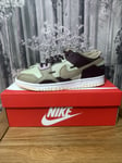 nike dunk low scrap men’s size uk8.5 eu43 us9.5  dh7450-100 light stone