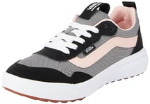 Vans Women's Range EXP Sneaker, POP Grey/Black/Pink, 4.5 UK