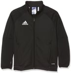 adidas Boy's Tiro17 Trg Jacket 140 Black/Black/Blanco