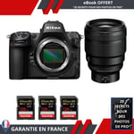 Nikon Z8 + Z 85mm f/1.2 S + 3 SanDisk 128GB Extreme PRO UHS-II SDXC 300 MB/s + Ebook XproStart 20 Secrets Pour Des Photos de Pros