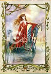 Lady of the Mists Card by Briar fantasy fairy medieval Legend King Arthur