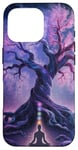 Chakra Méditation Arbre Nature Univers Éléments Coque pour iPhone 16 Pro