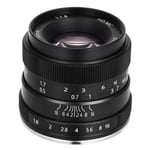 Dcolor 50MM F1.8 Fixed Focus Lens Suitable Manual Prime Lens for EOSM EF-M Mount Single Camera